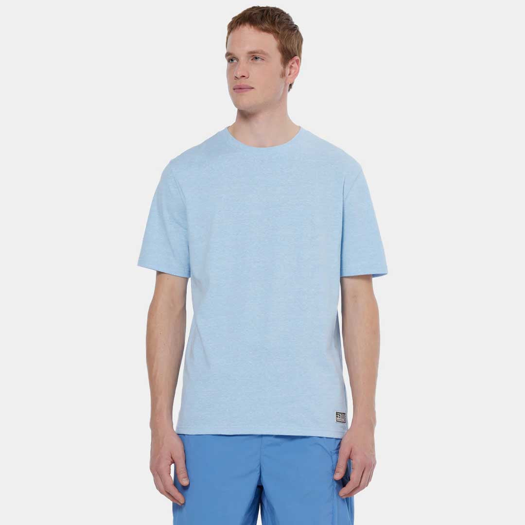 Melange Tee | Spring blue