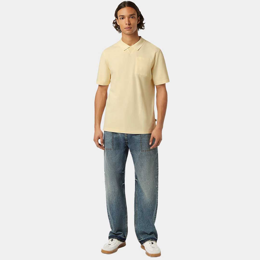 Pique Chest Pocket Polo | Calico