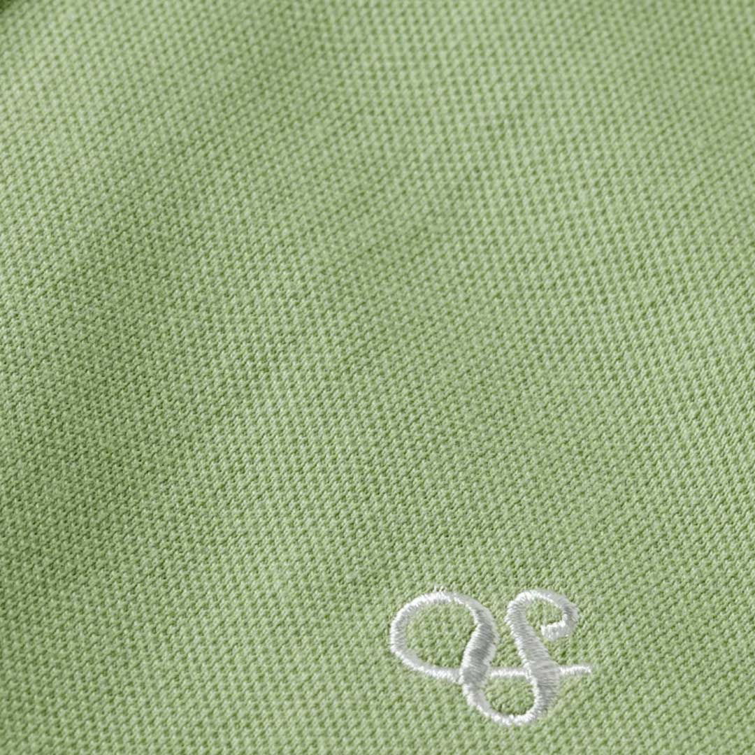 Pique Polo Shirt | Pistachio