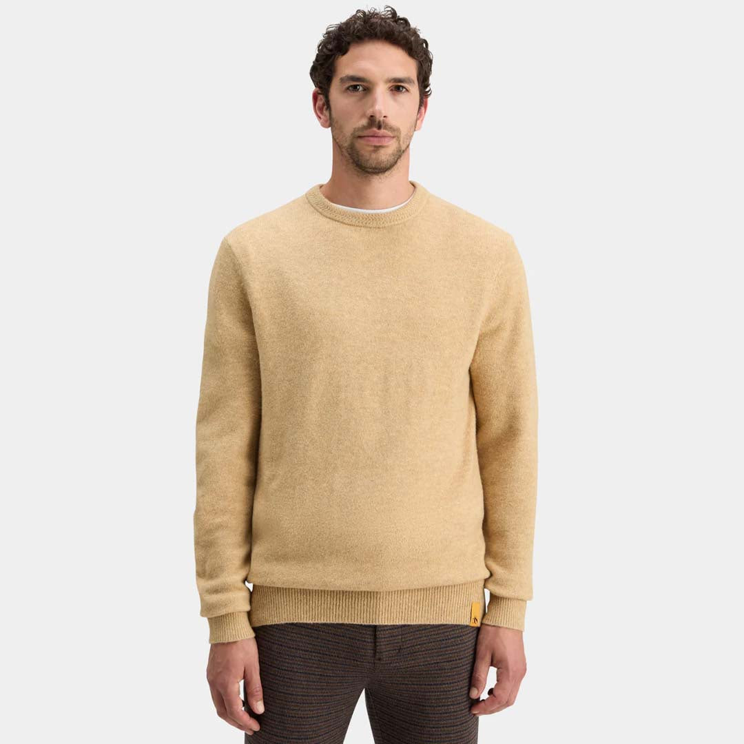 SOFT KNIT PULLOVER | CAMEL