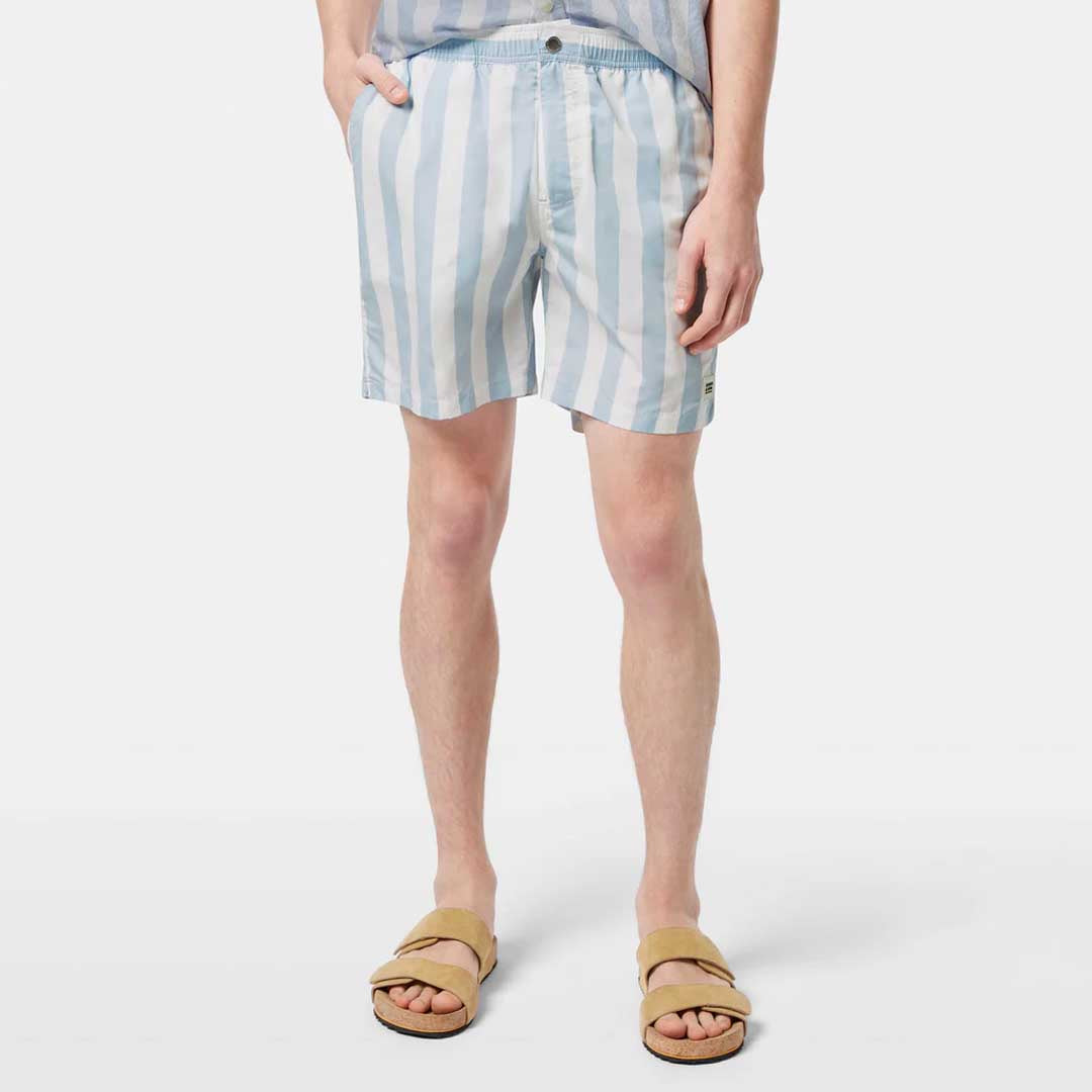 Striped Swimshorts | Sky Blue Stripe