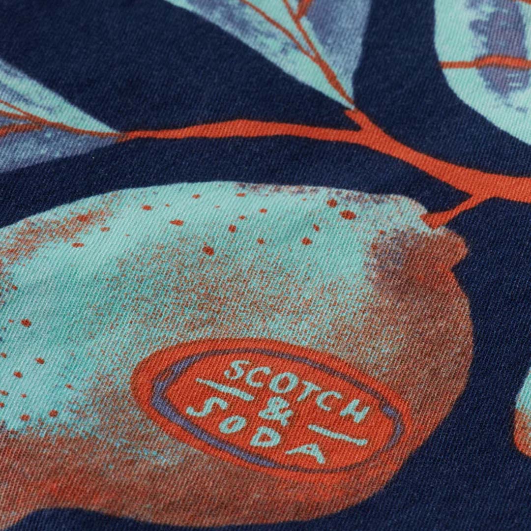 STUART PIMA COTTON SHORTS | NAVY