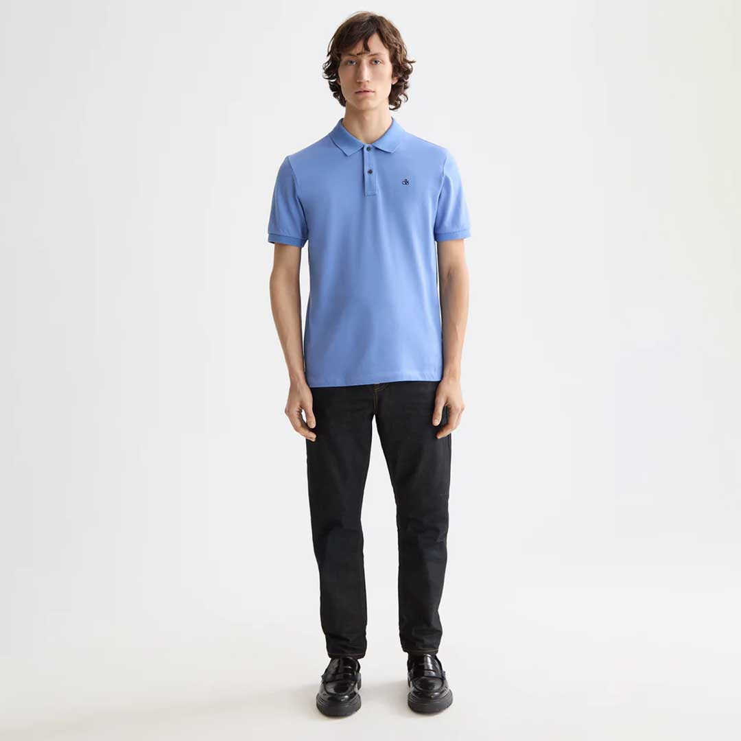 Regular Fit Polo | Blue Bonnet