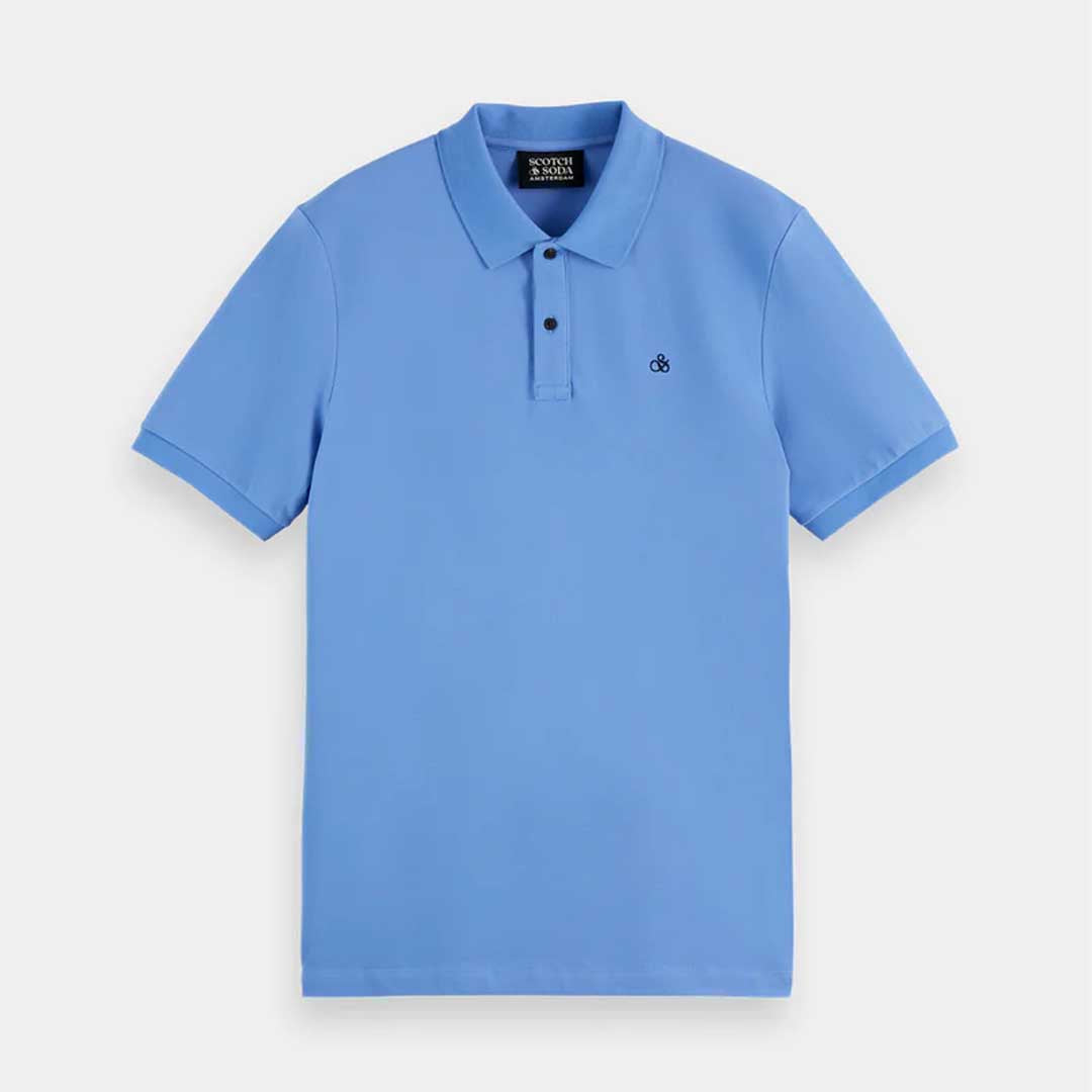 Regular Fit Polo | Blue Bonnet
