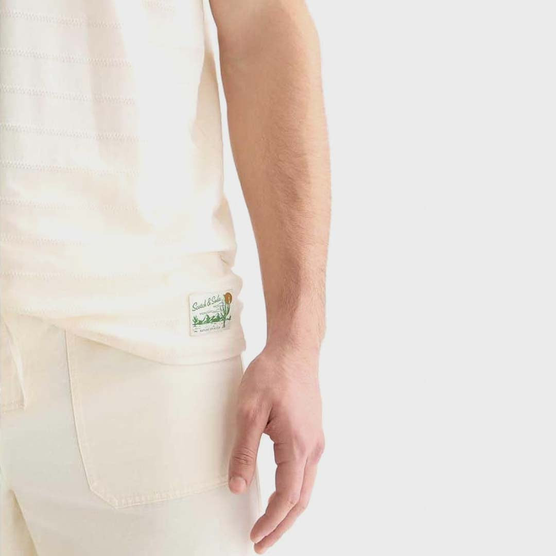 Jacquard T-Shirt | Eggnog