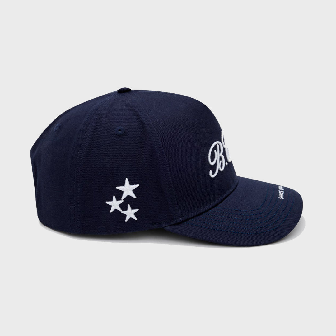 B.Cools Scribe Cap in navy, top