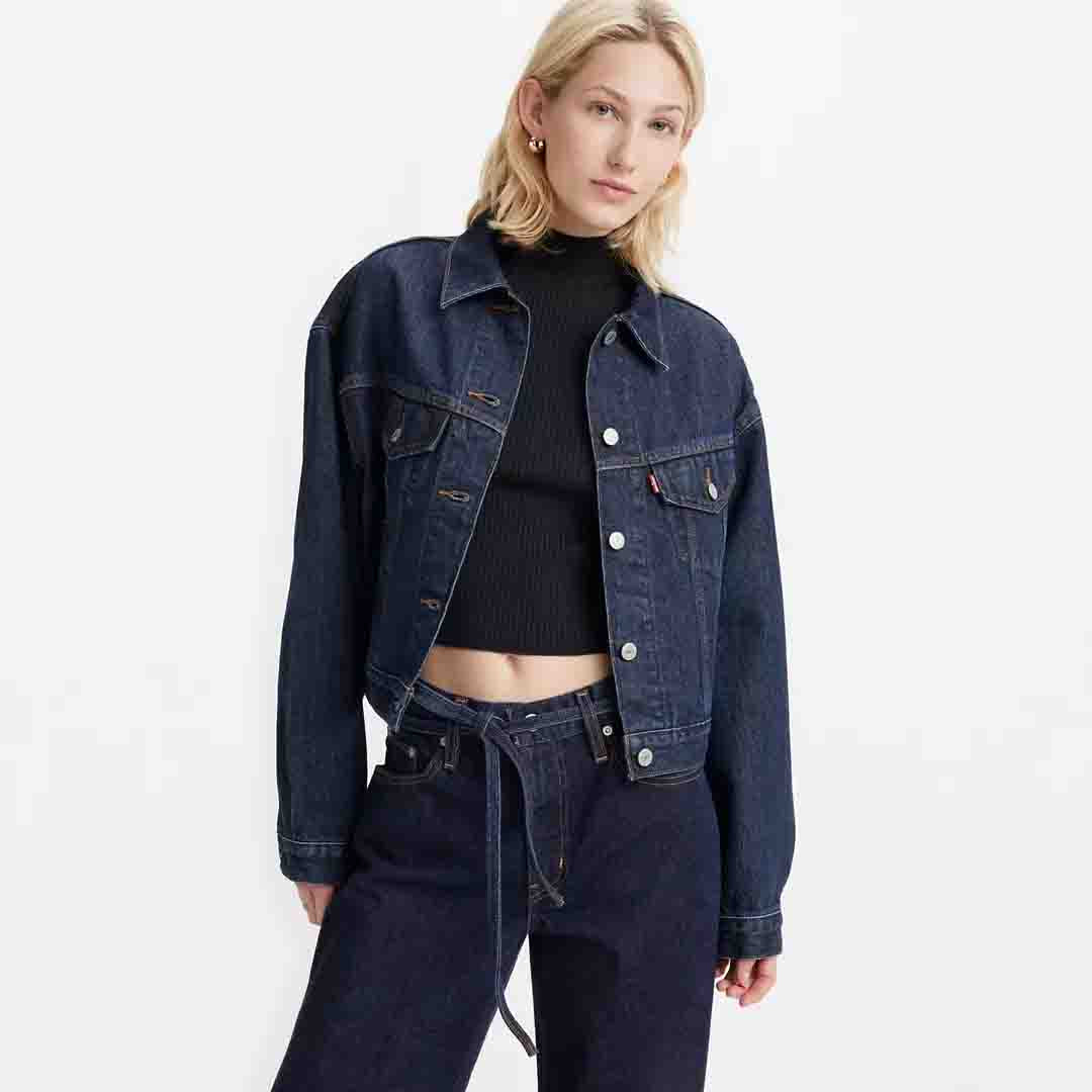 Shrunken 90's Trucker Jacket | Remember Together