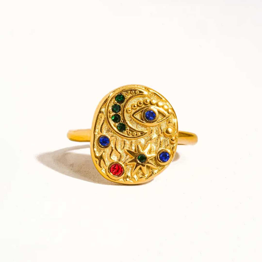 Slade Cosmic Multi Astral Ring | 18K Gold