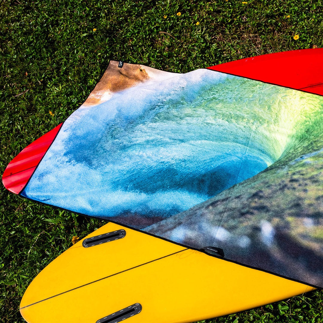 Slowtide Keoki Performance Quick-Dry Towel in Multi — product detail or lifestyle view 2