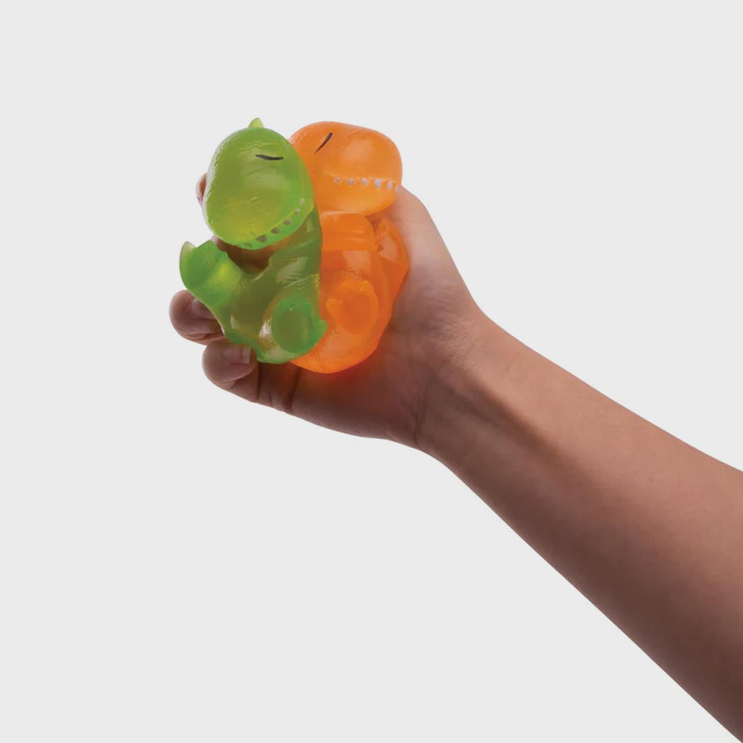 Squish Squash T-Rex | Neon Pink