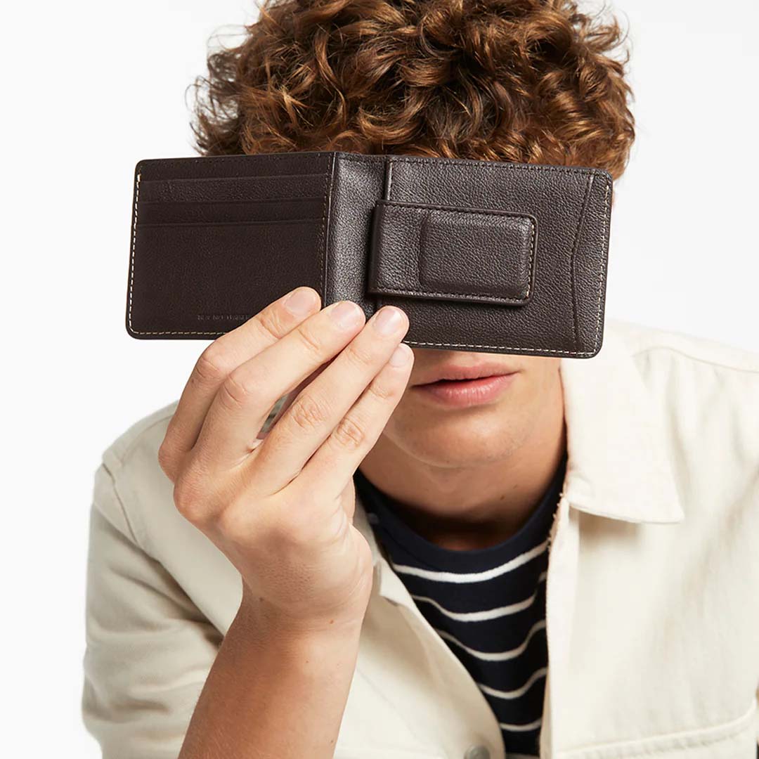Ethan Wallet | Chocolate