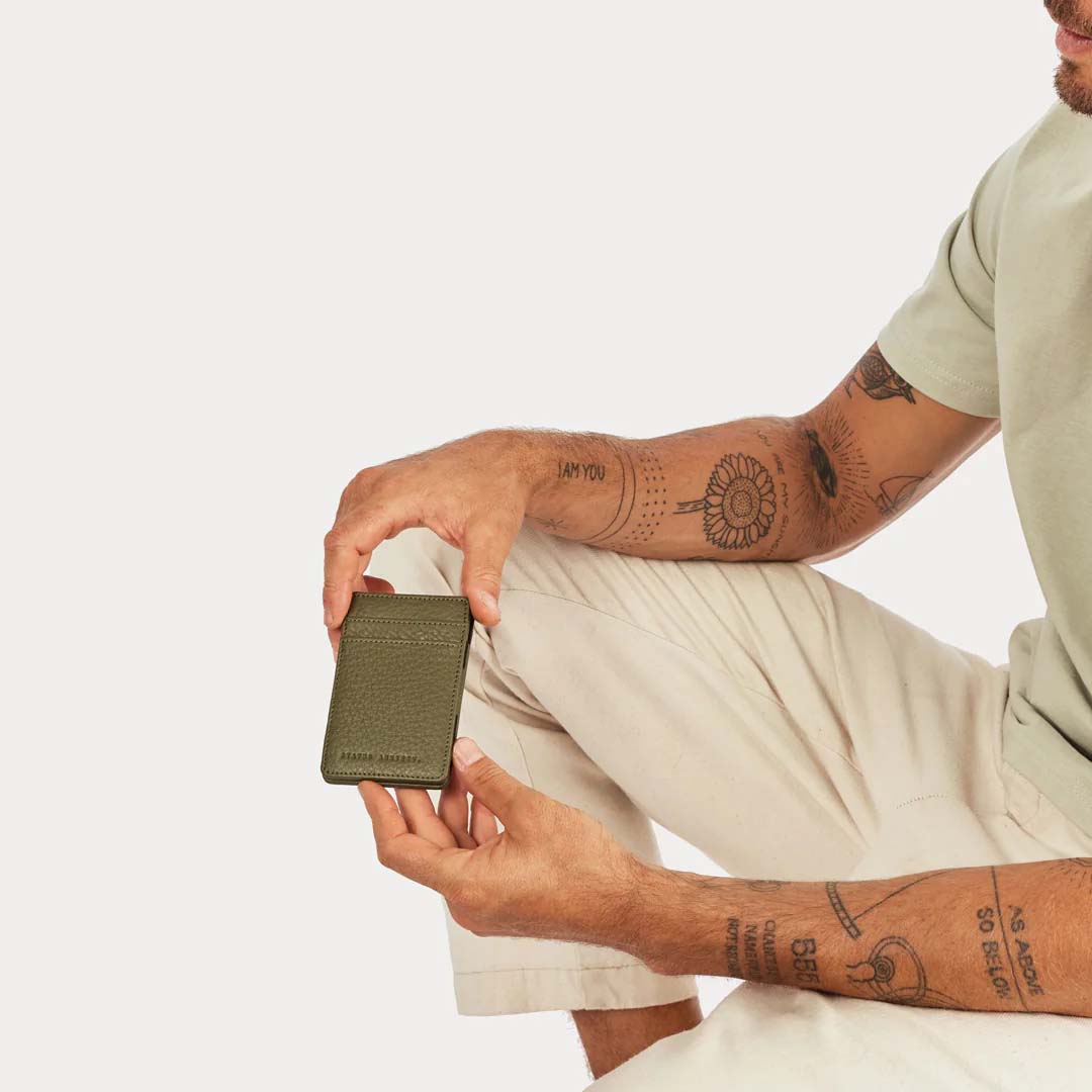 FLIP WALLET | KHAKI