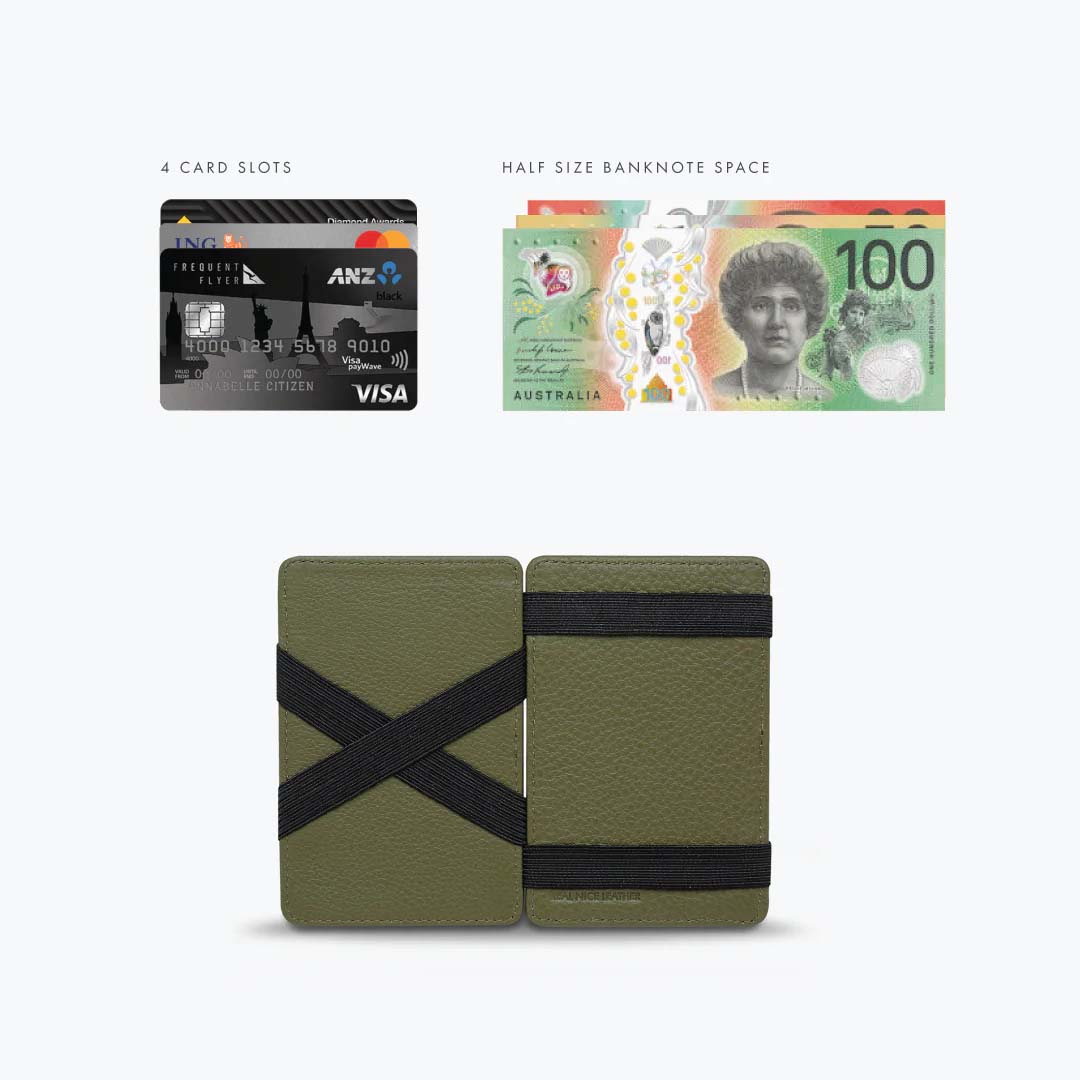 FLIP WALLET | KHAKI