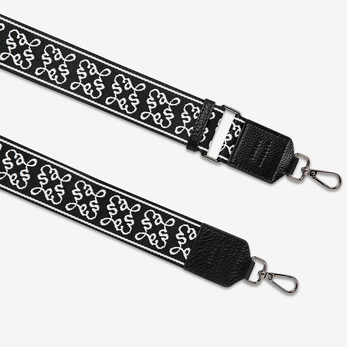 JACQUARD STRAP MEDIUM | BLACK