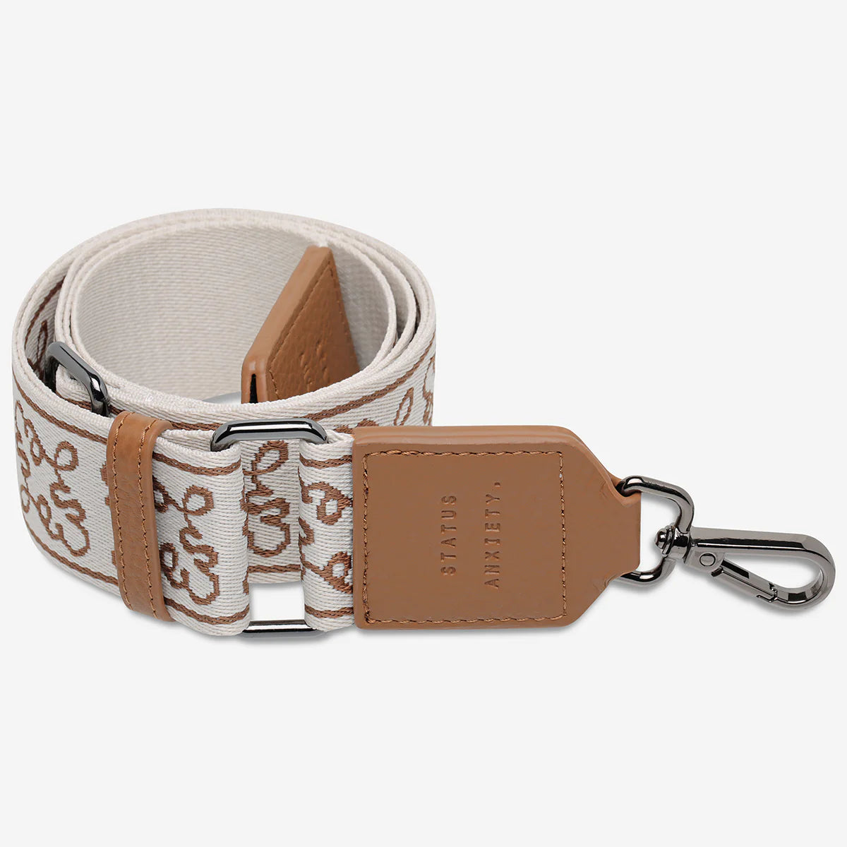 JACQUARD STRAP MEDIUM | CAMEL