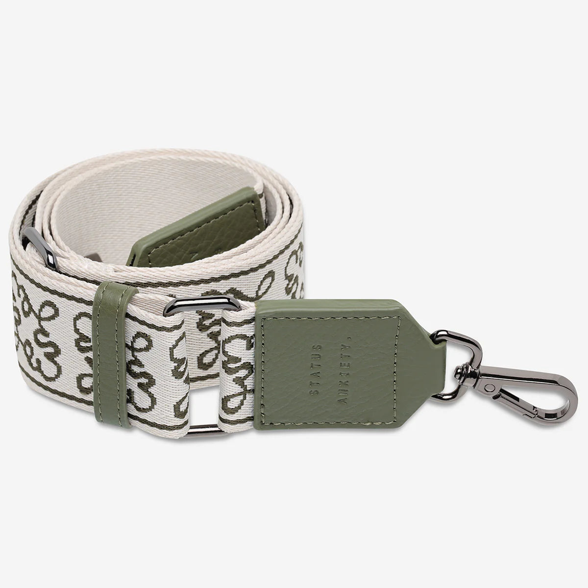 JACQUARD STRAP MEDIUM | KHAKI