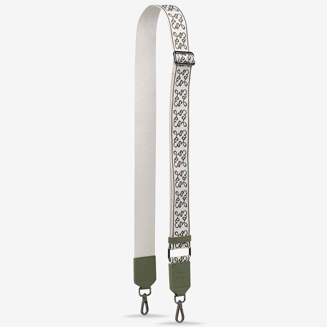 JACQUARD STRAP MEDIUM | KHAKI