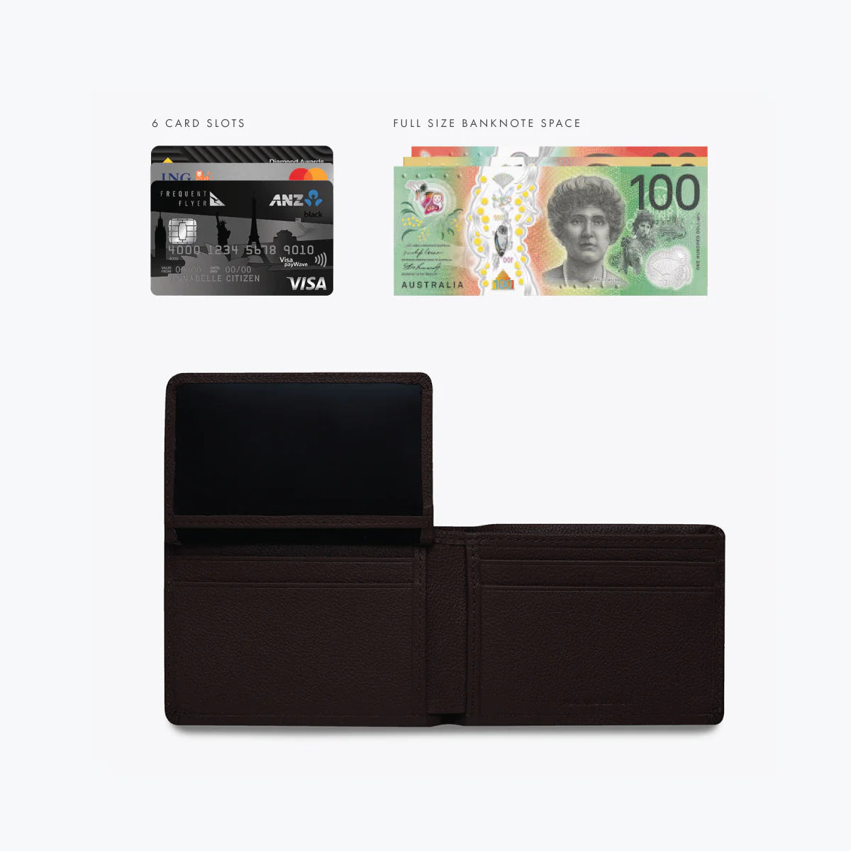 Jonah Wallet | Chocolate