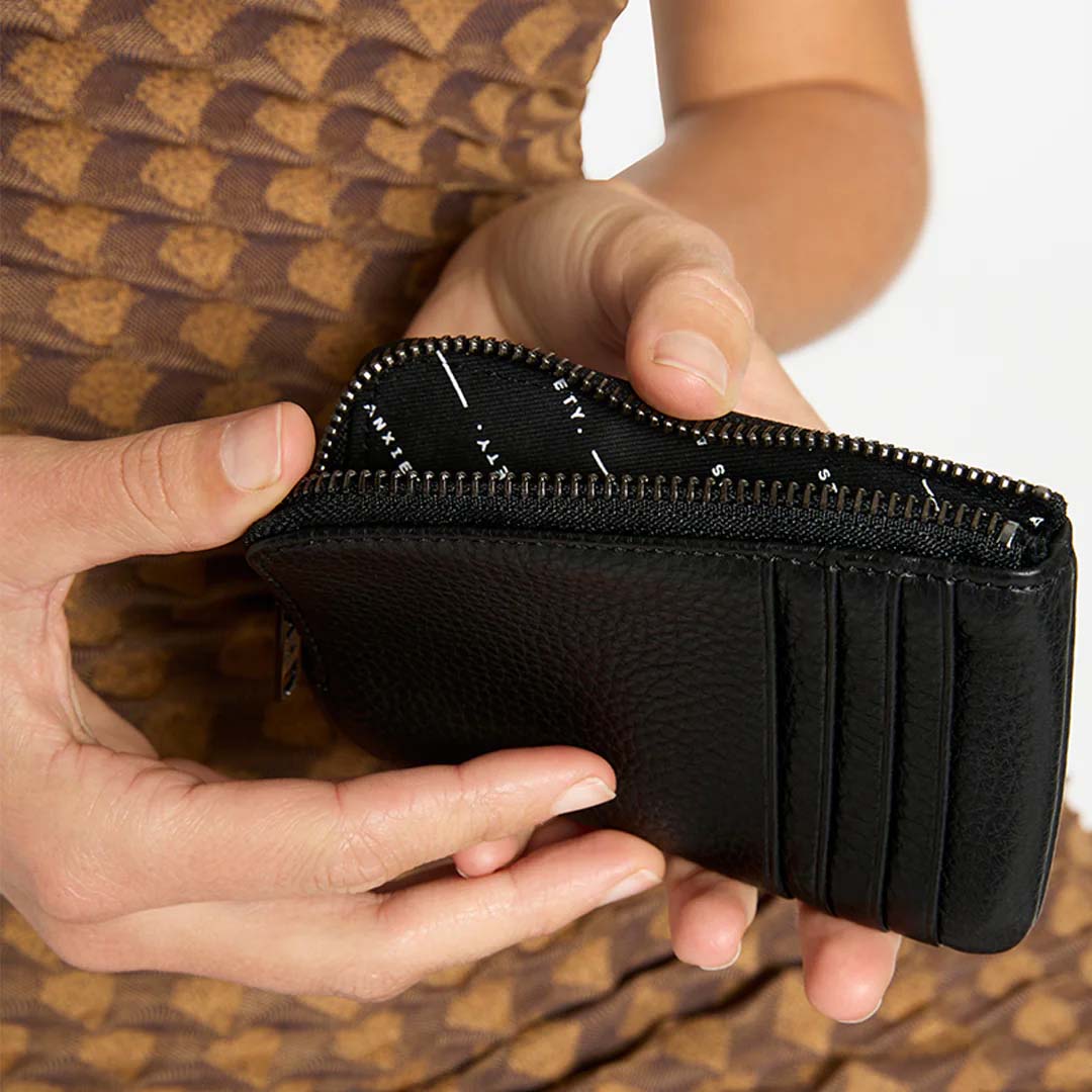 LEFT BEHIND WALLET | BLACK