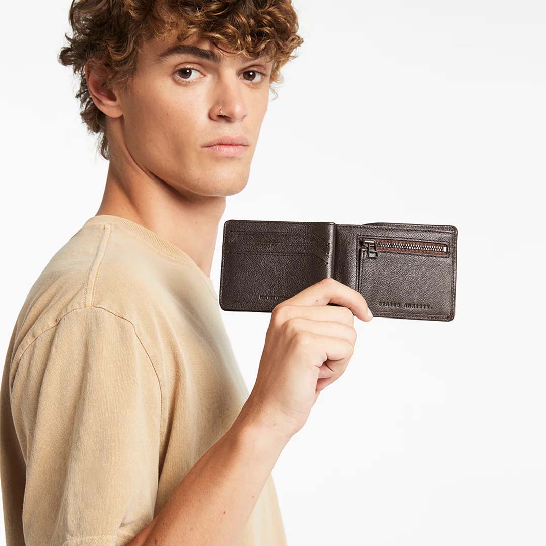 Leonard Wallet | Chocolate