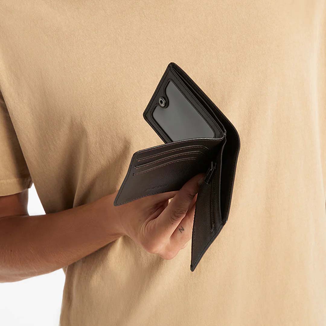 Leonard Wallet | Chocolate