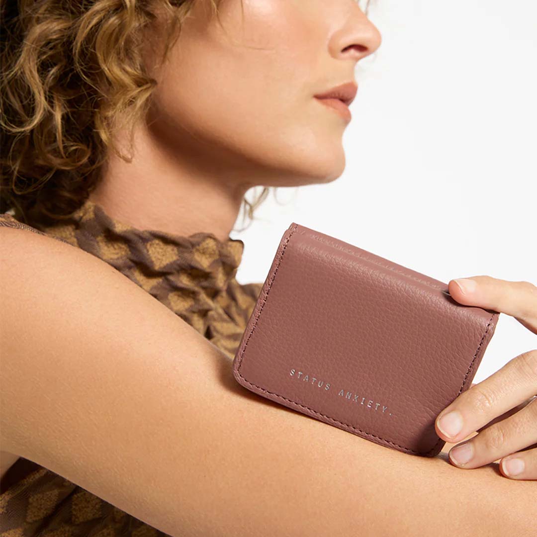 MILES AWAY WALLET | DUSTY ROSE