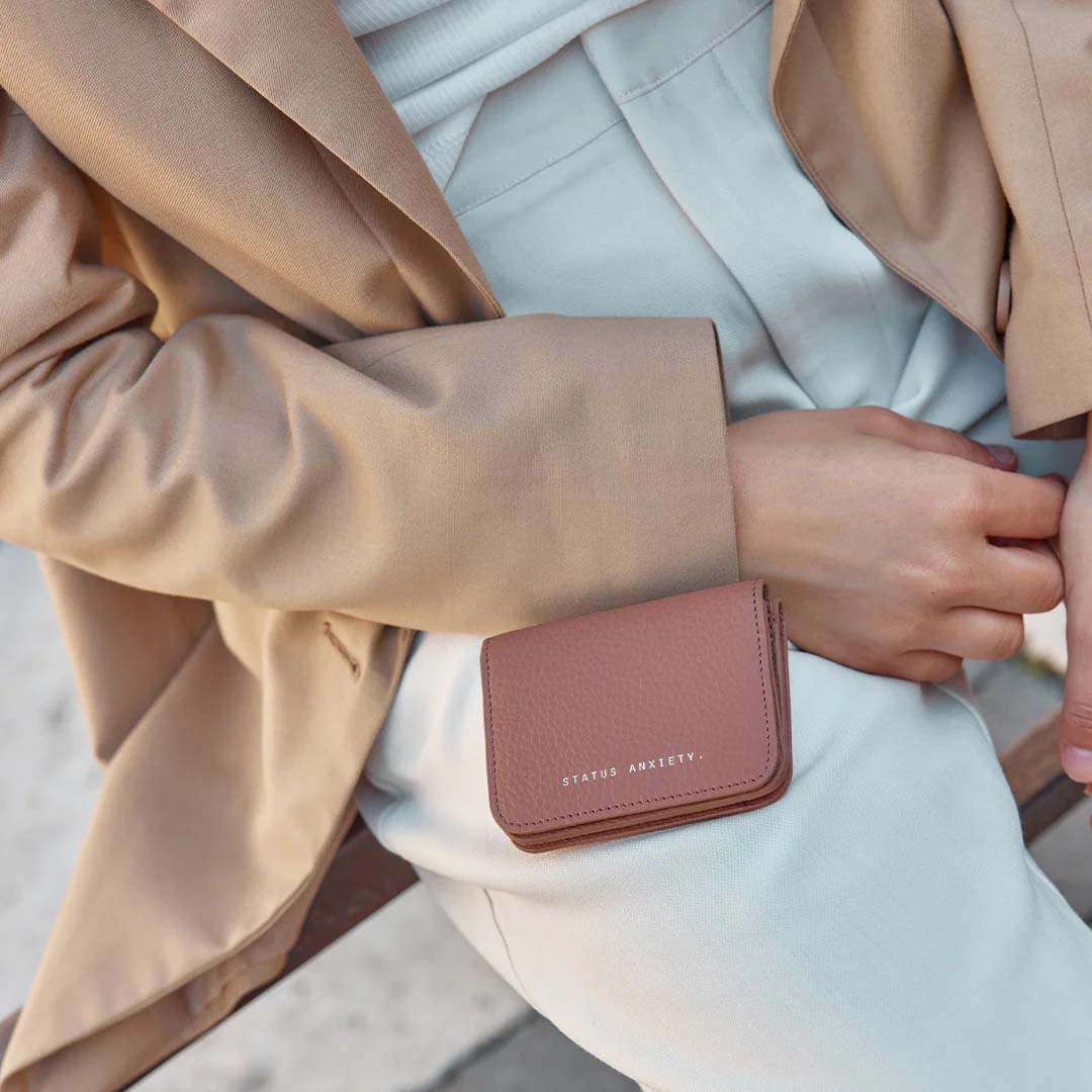 MILES AWAY WALLET | DUSTY ROSE