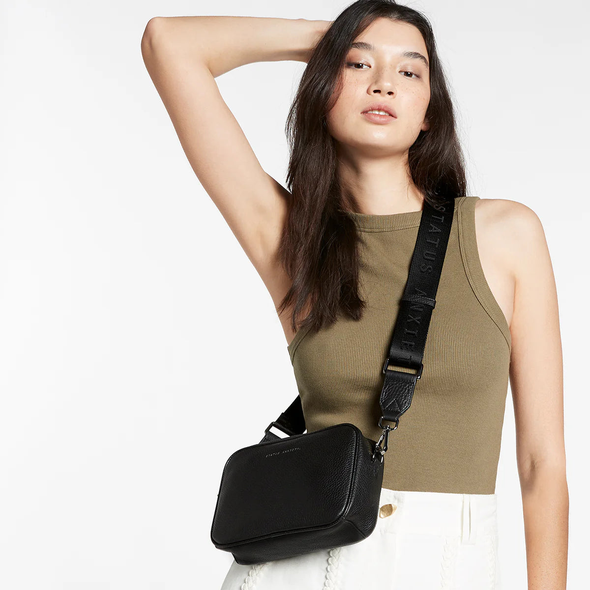 Plunder with Webbed Strap | Black