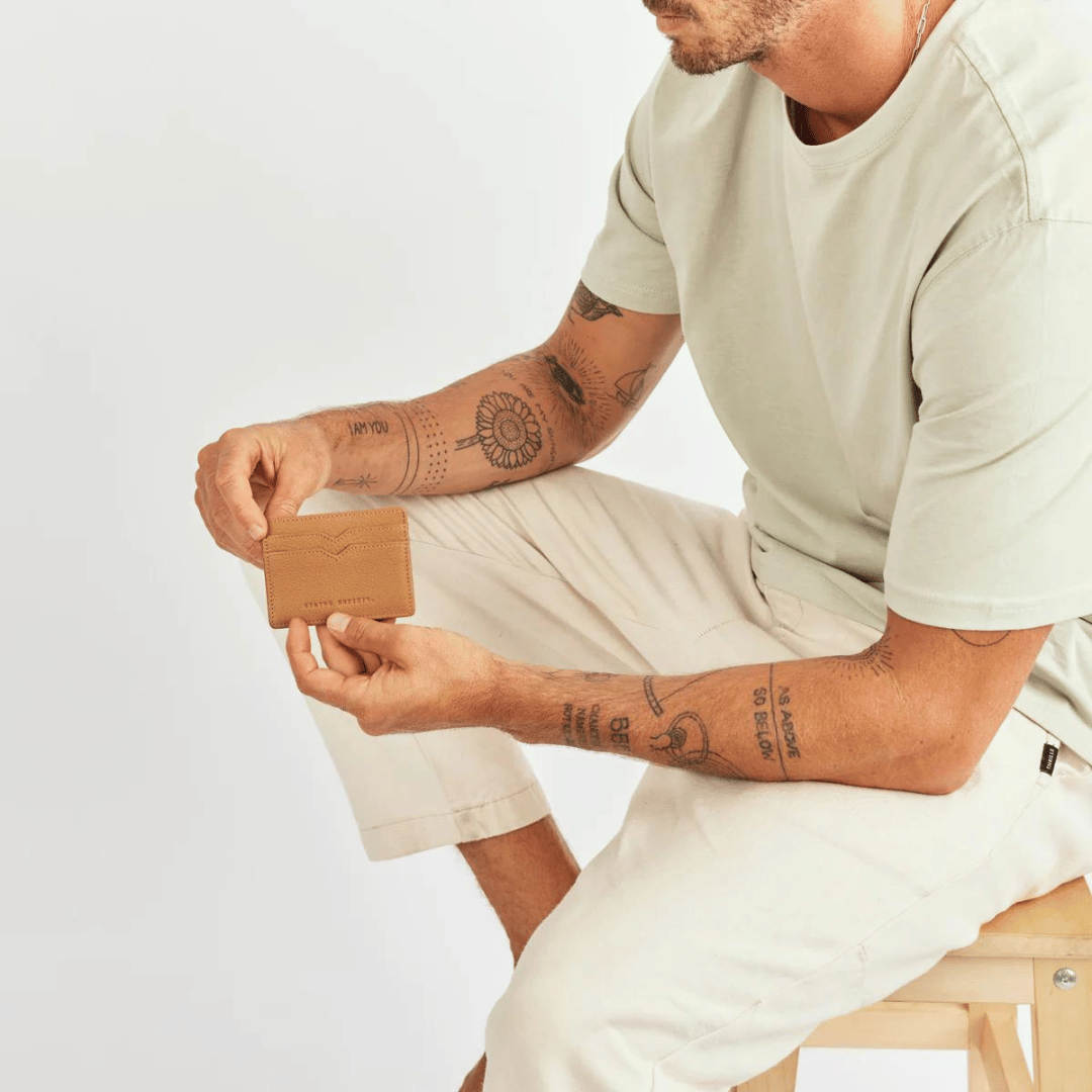 Together for Now Wallet | Tan