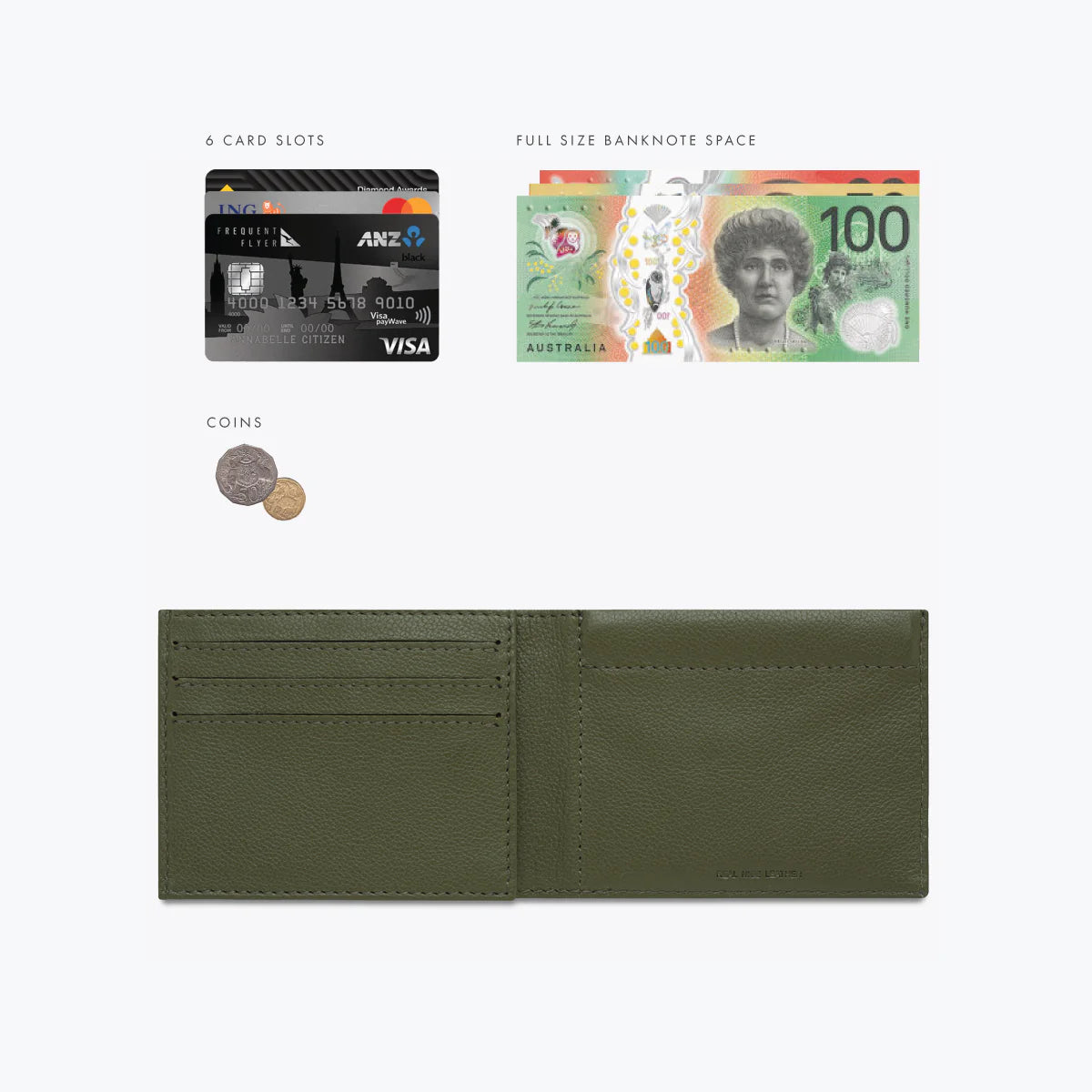 Noah Wallet | Khaki