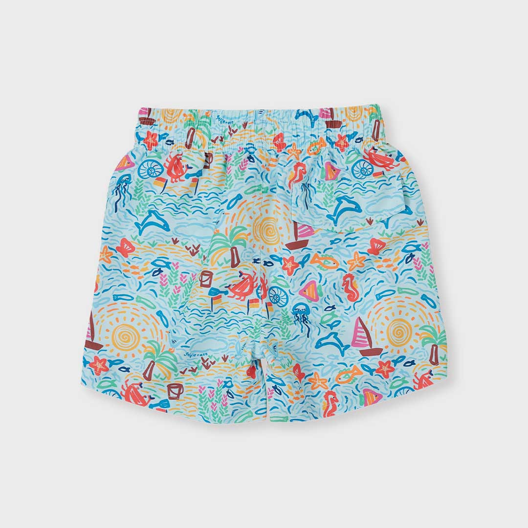 Summer Bay Board Shorts | Light Blue