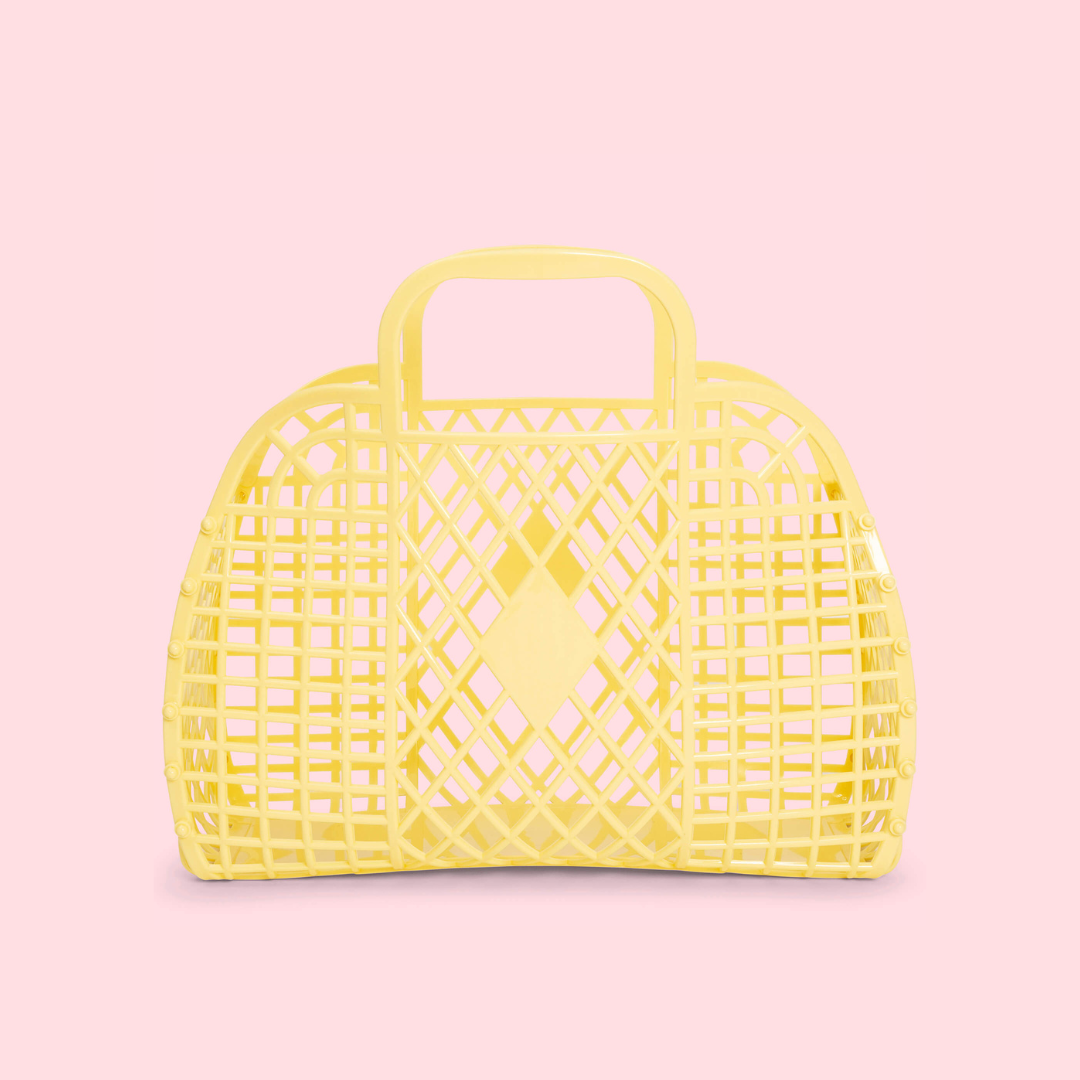 RETRO BASKET | YELLOW