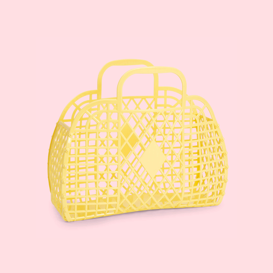RETRO BASKET | YELLOW