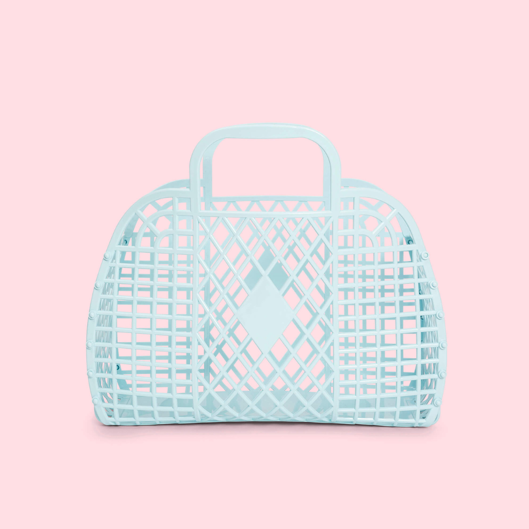 Retro Basket | Seafoam