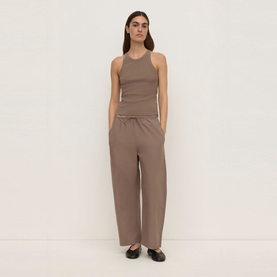 Assembly Label Tabitha Rib Tank in Dark Sand