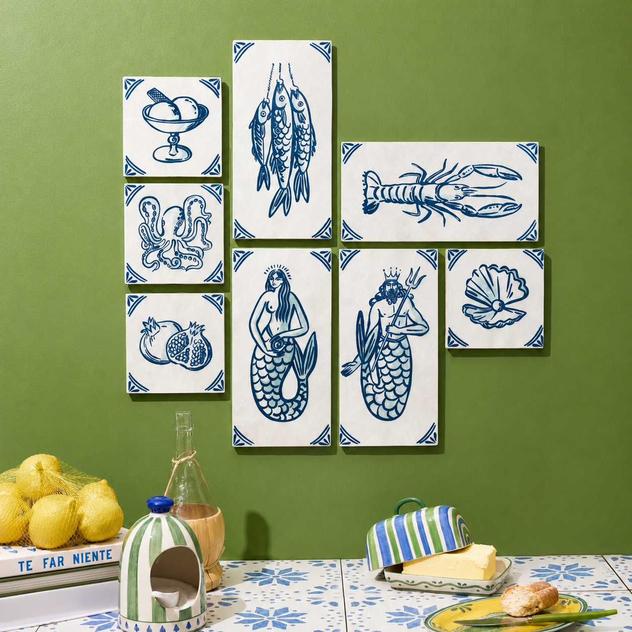 Taverna Wall Art | Mermaid