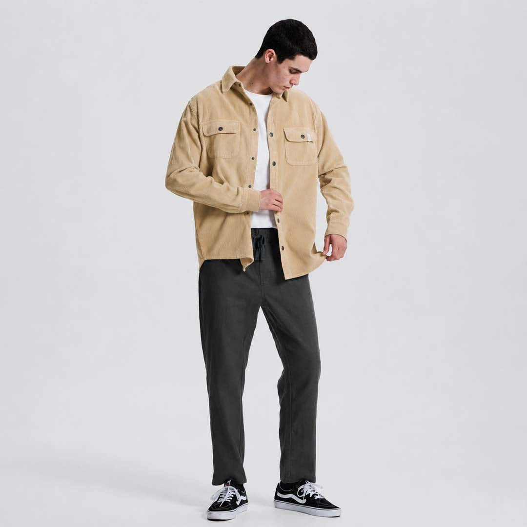 Surface Cord Overshirt | Bone