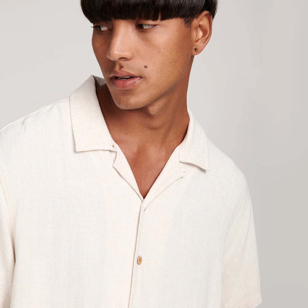 Ernie Resort Shirt | Oatmeal