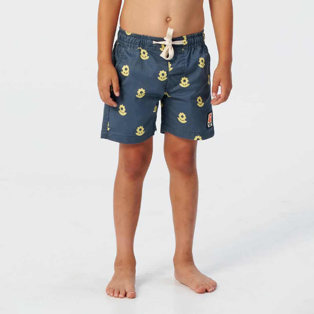 Kids Sunflower Trunk | Worker Blue