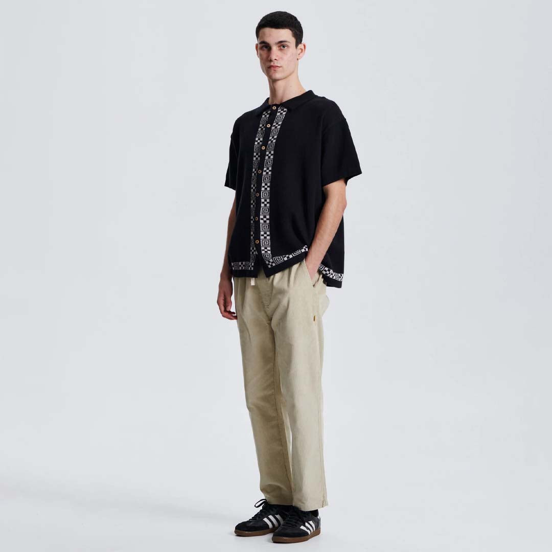 LA CONCHA POLO SHIRT | BLACK