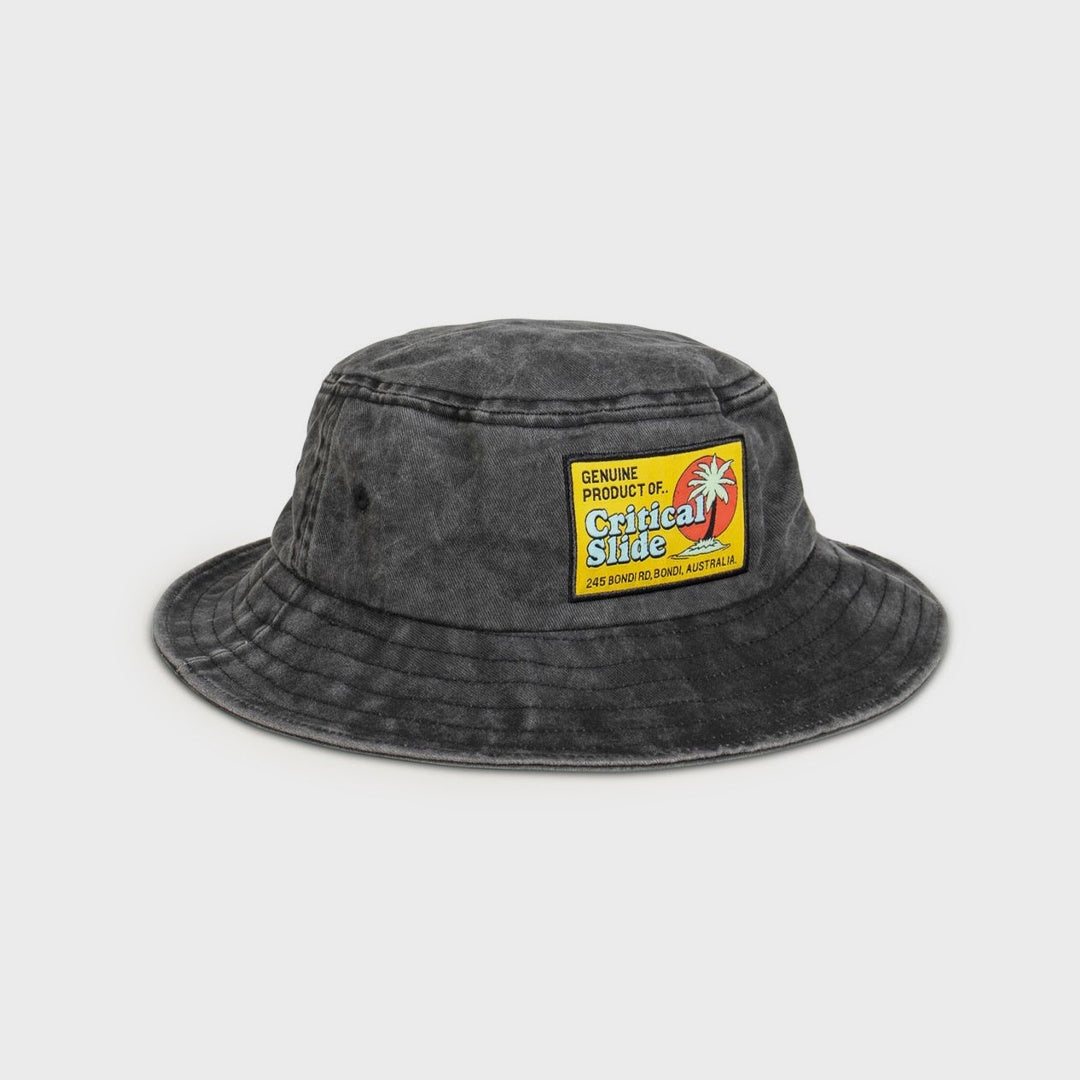Lighthouse Bucket Hat | Washed Black