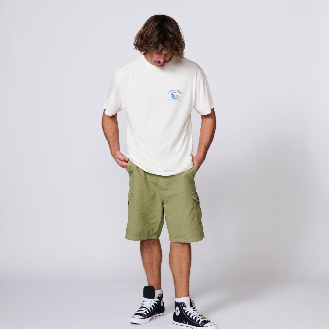 TCSS Little Wing Tee in Vintage White