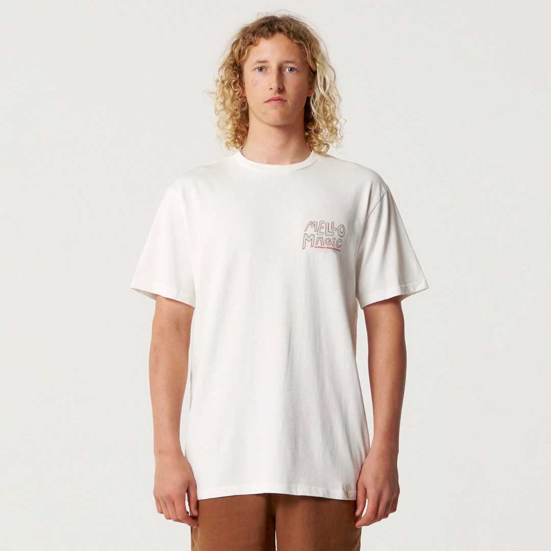 Mello Magic Tee | Vintage White