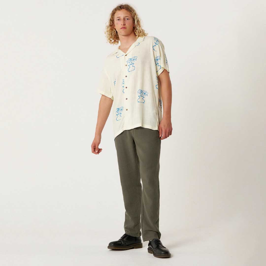 Mellow Resort Shirt | Ecru