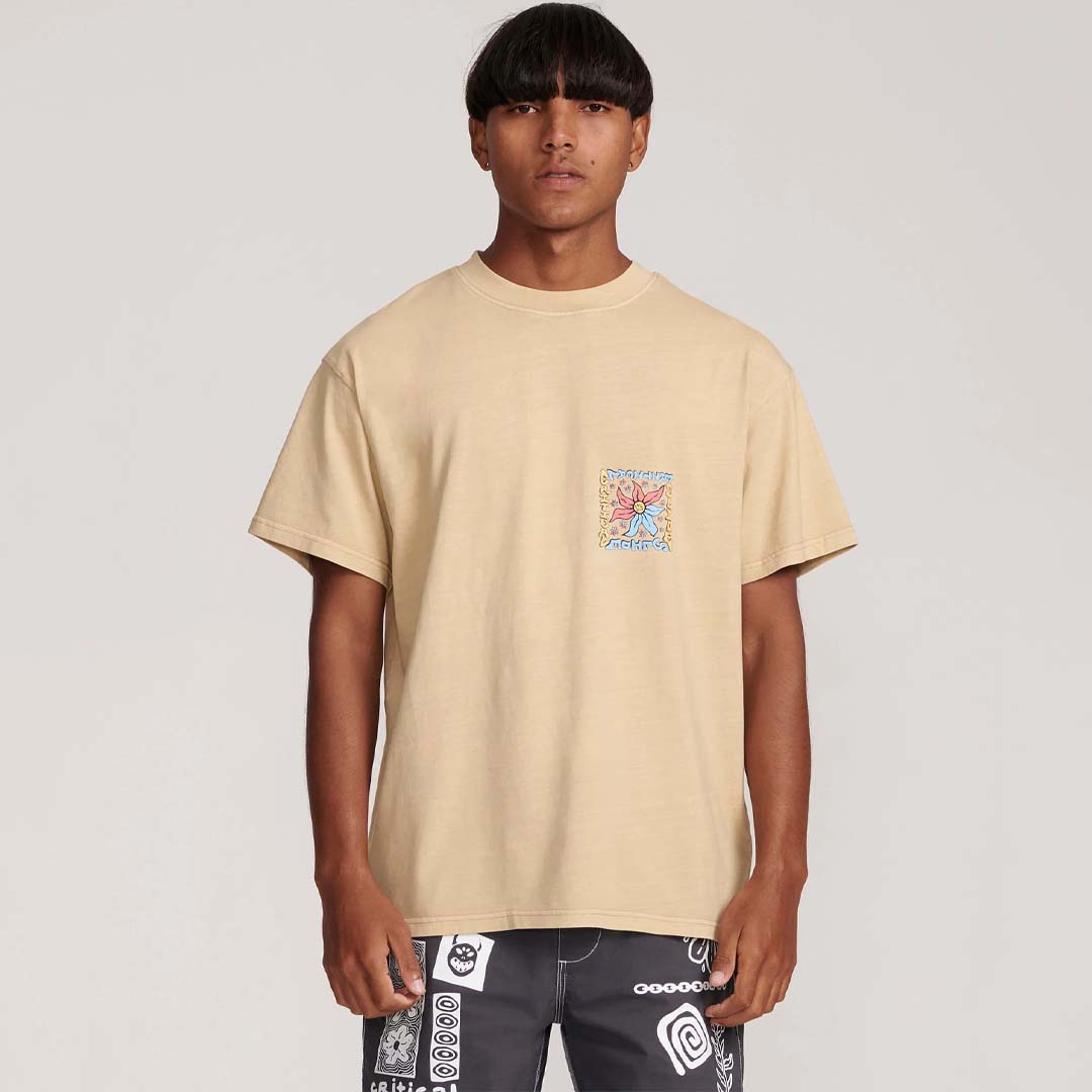 RESURGENCE TEE | PALE KHAKI