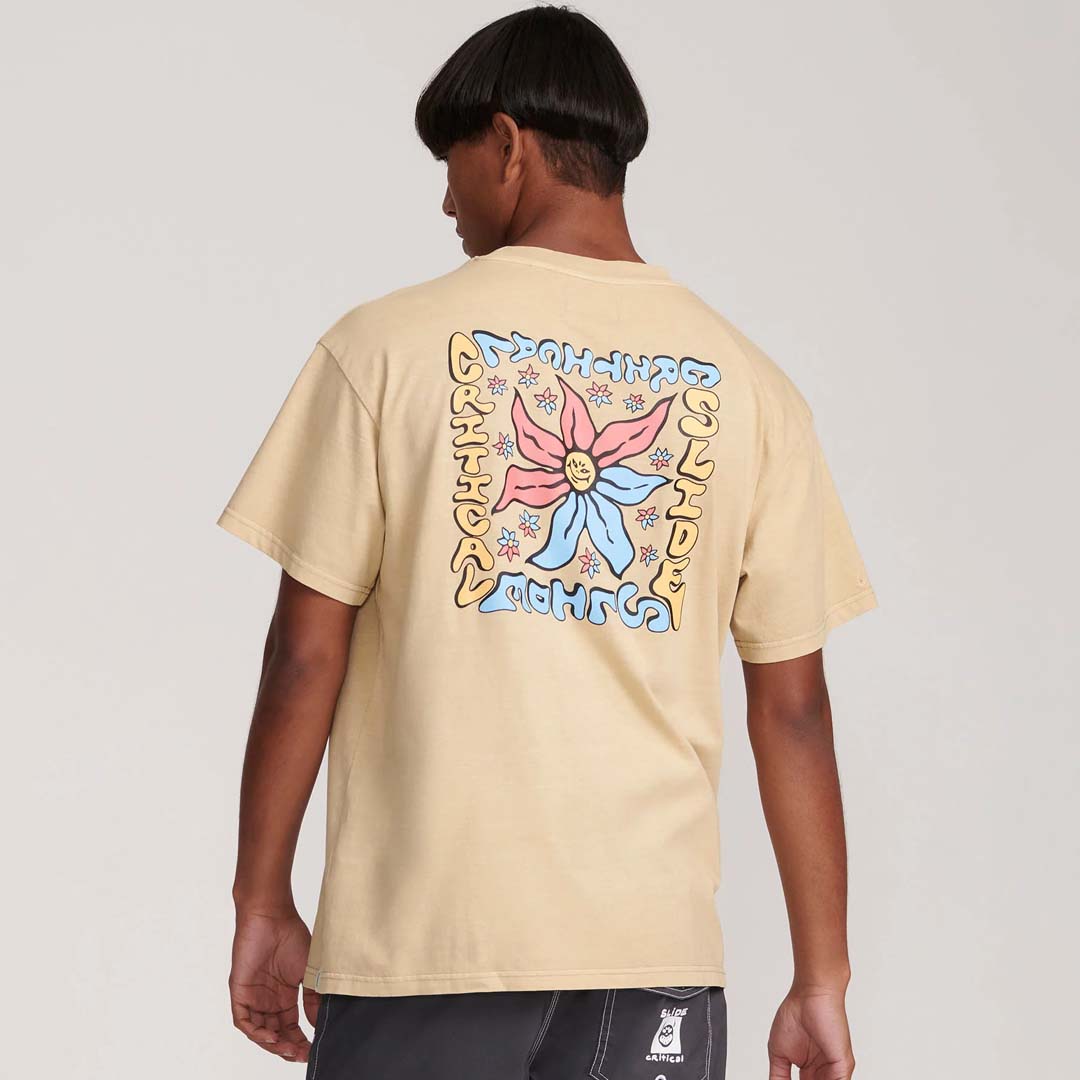 RESURGENCE TEE | PALE KHAKI