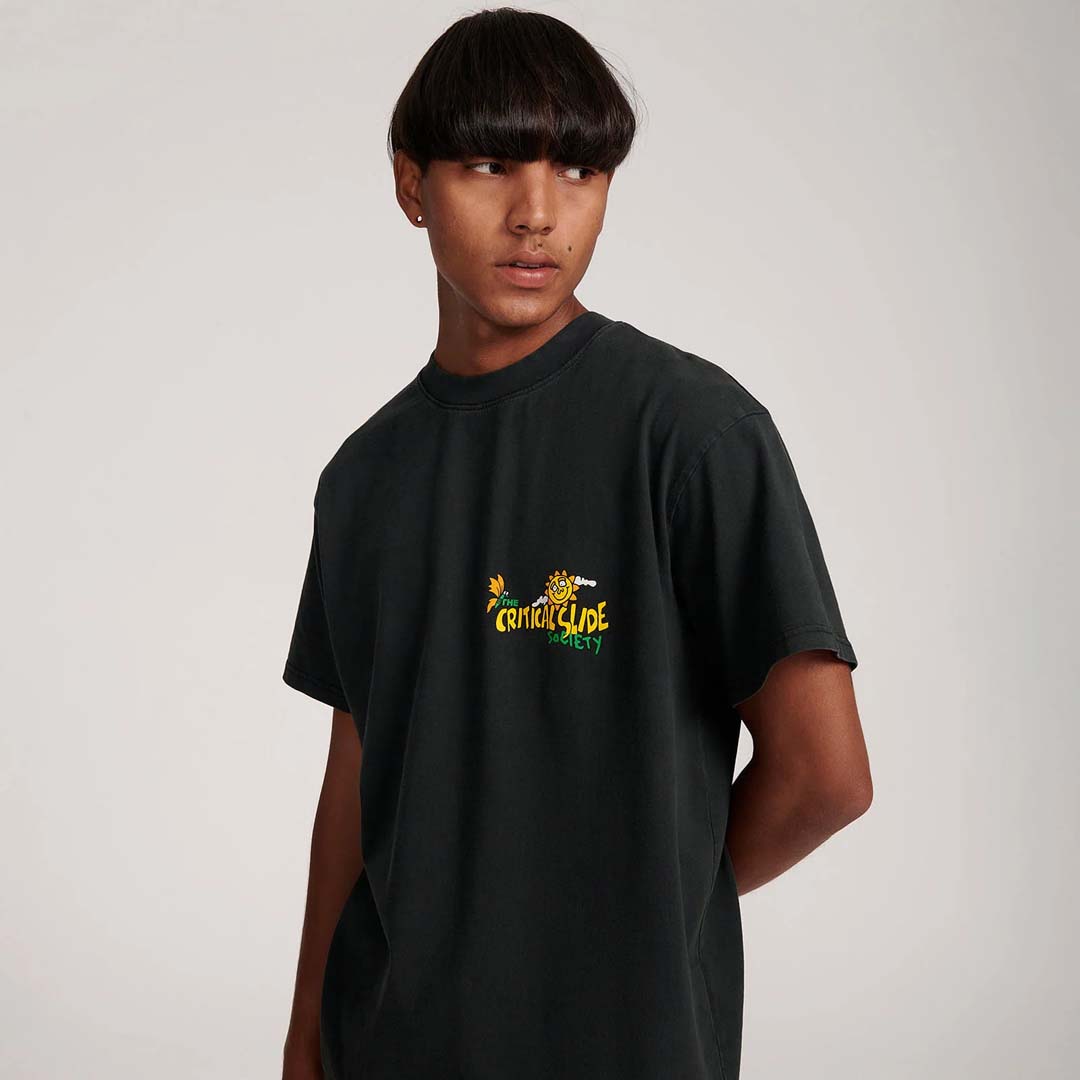 SOCIETY TEE | VINTAGE BLACK