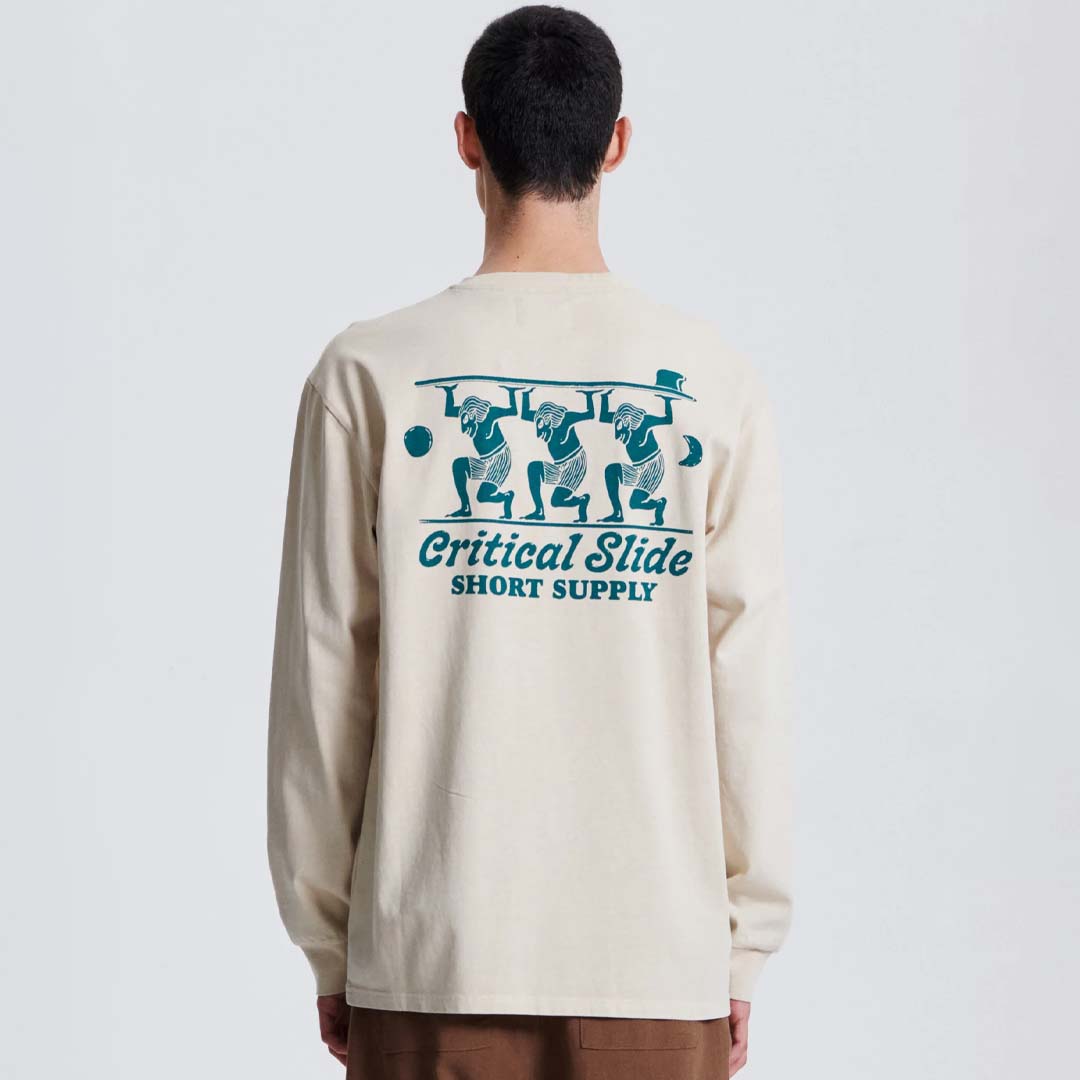 SUPPLY LS TEE | BONE