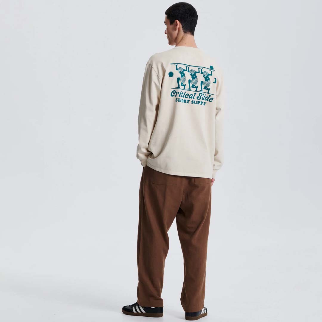 SUPPLY LS TEE | BONE