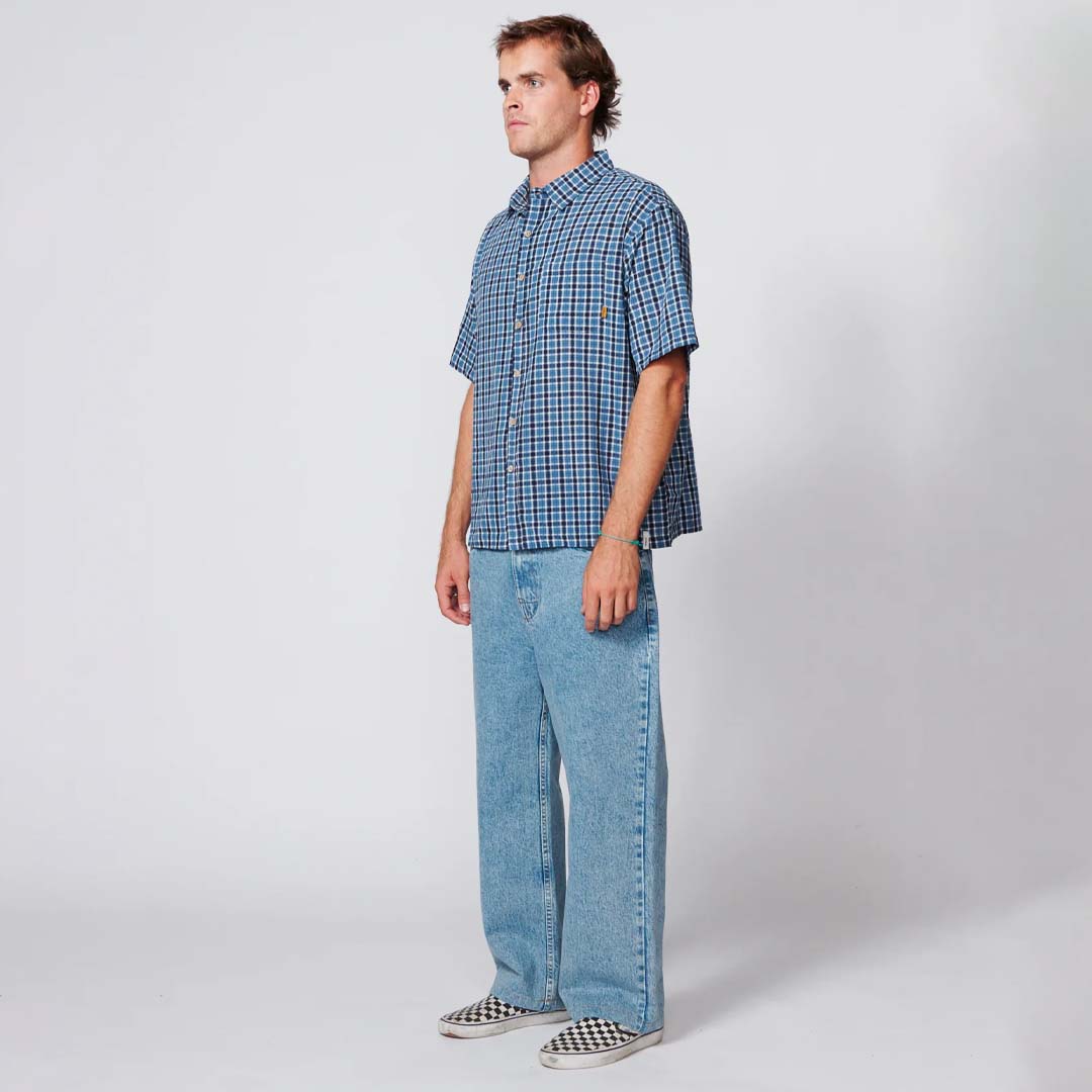 Dennis SS Shirt | Blue